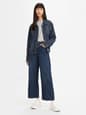 Levi's® Hong Kong Wellthread® Women's High Loose Jeans - 346410005 10 Model Front